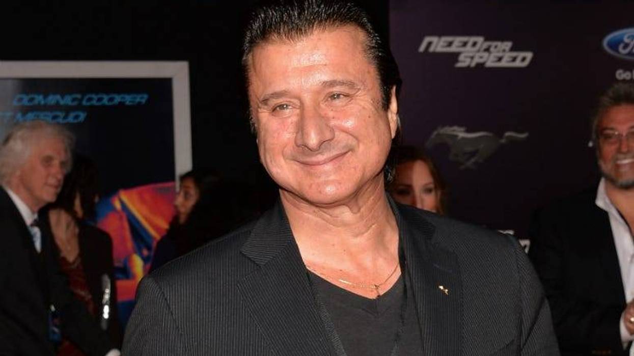 Steve Perry arrives for the premiere of DreamWorks Pictures' "Need For Speed"