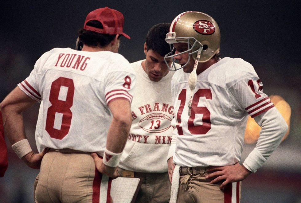 Steve Young and Joe Montana