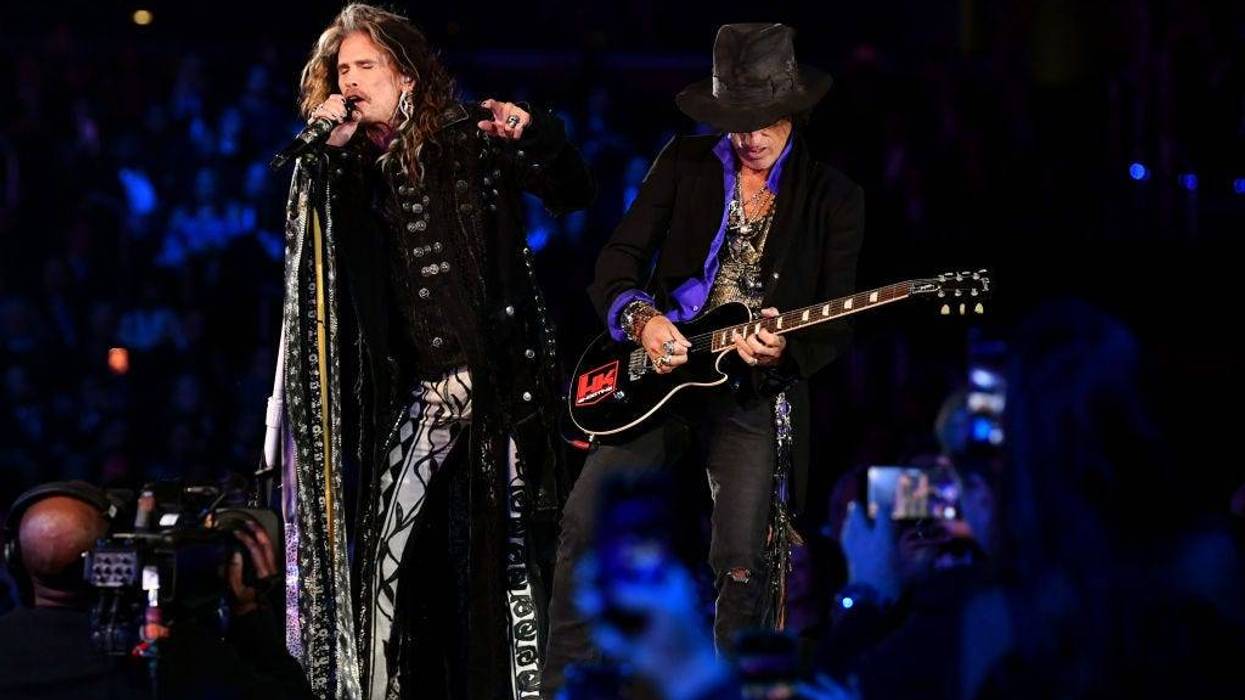 Steven Tyler and Joe Perry of Aerosmith