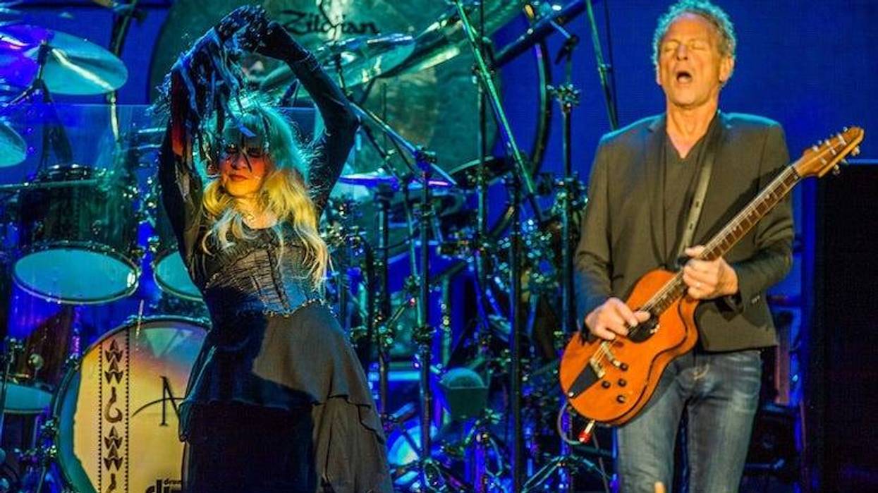 Stevie Nicks and Lindsey Buckingham