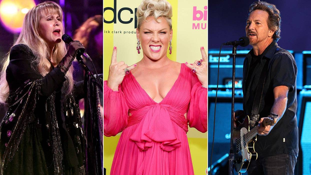 Stevie Nicks, P!nk, Eddie Vedder
