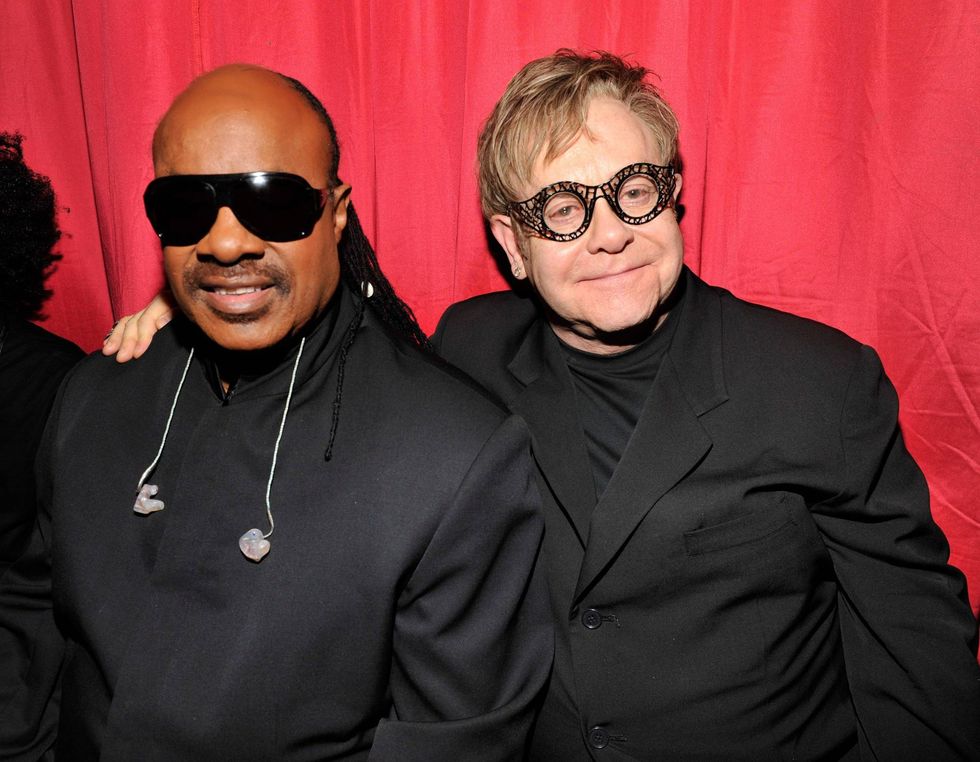 Elton John and Stevie Wonder cross the 'Finish Line' on brand new collaboration