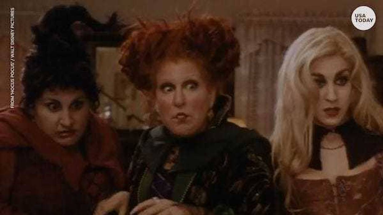 Still of The Sanderson Sisters from 'Hocus Pocus'