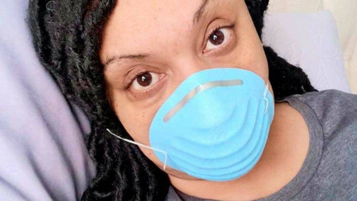 Still recovering from the coronavirus State Sen Nikema Williams is concerned about the danger that wearing a mask in public could bring for some.