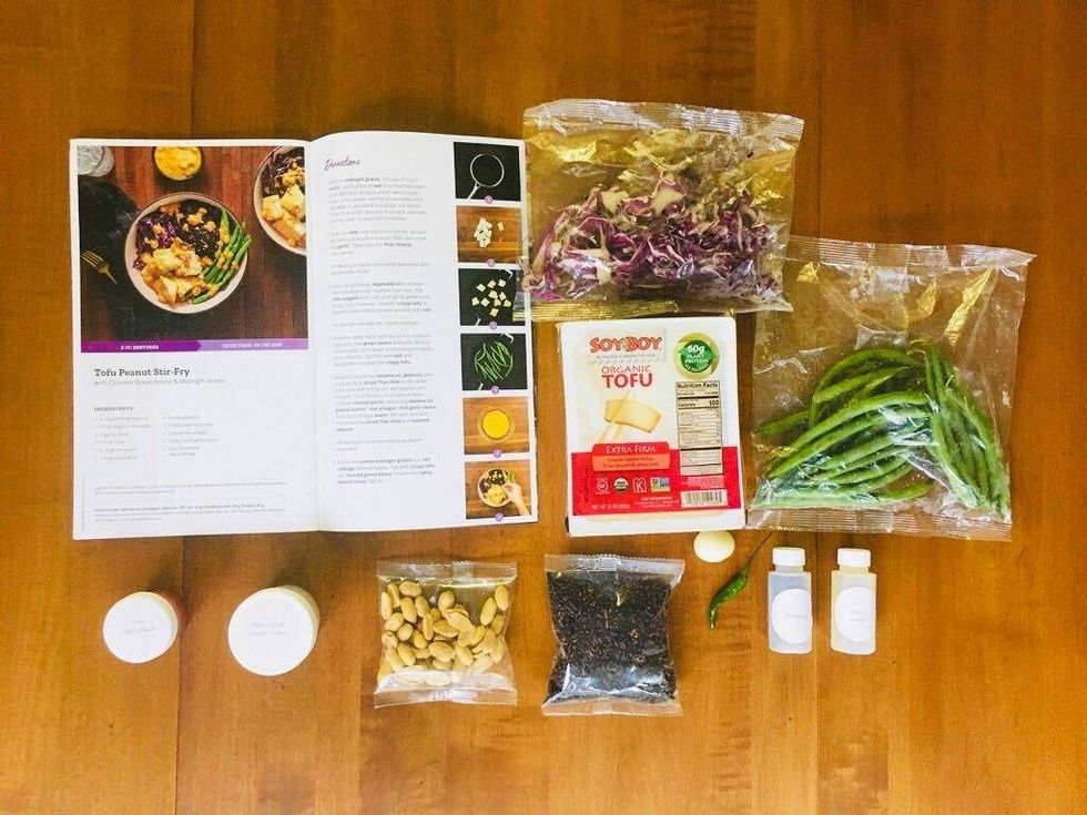 stir-fry ingredients