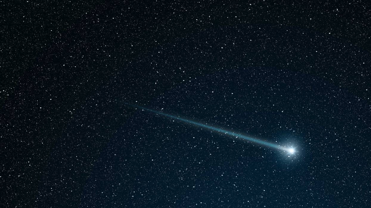 Stock image of comet