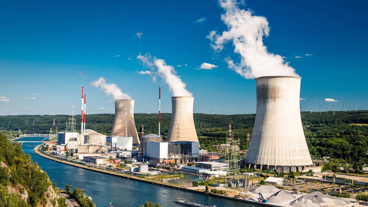 Stock image of nuclear power plant