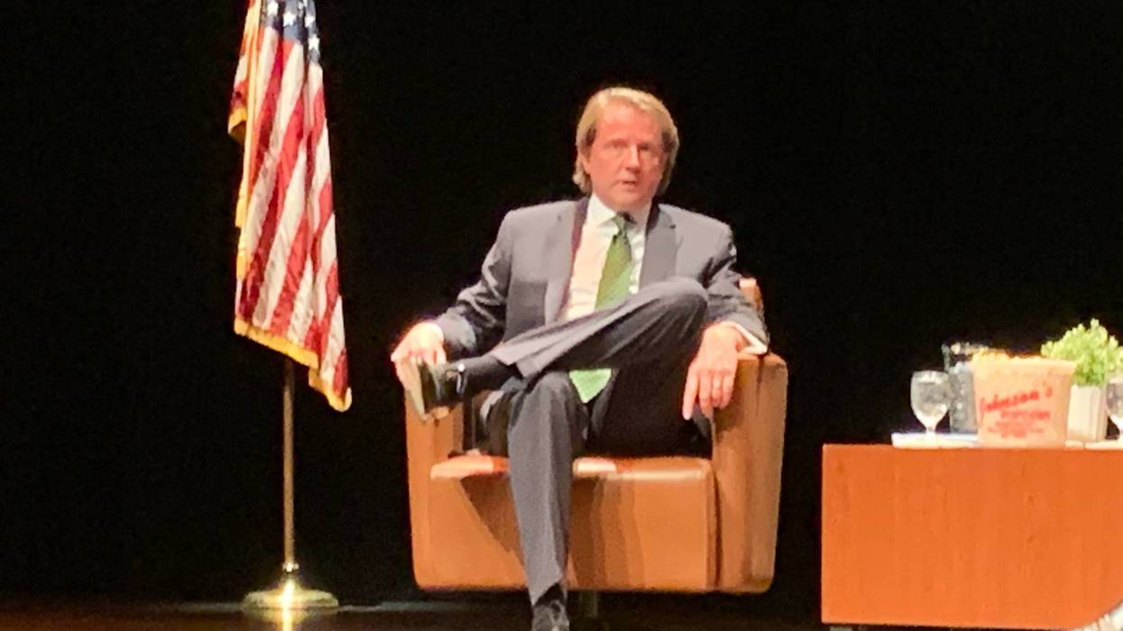 Stockton University presented an invitation-only "Conversation with Don McGhan" on Thursday.