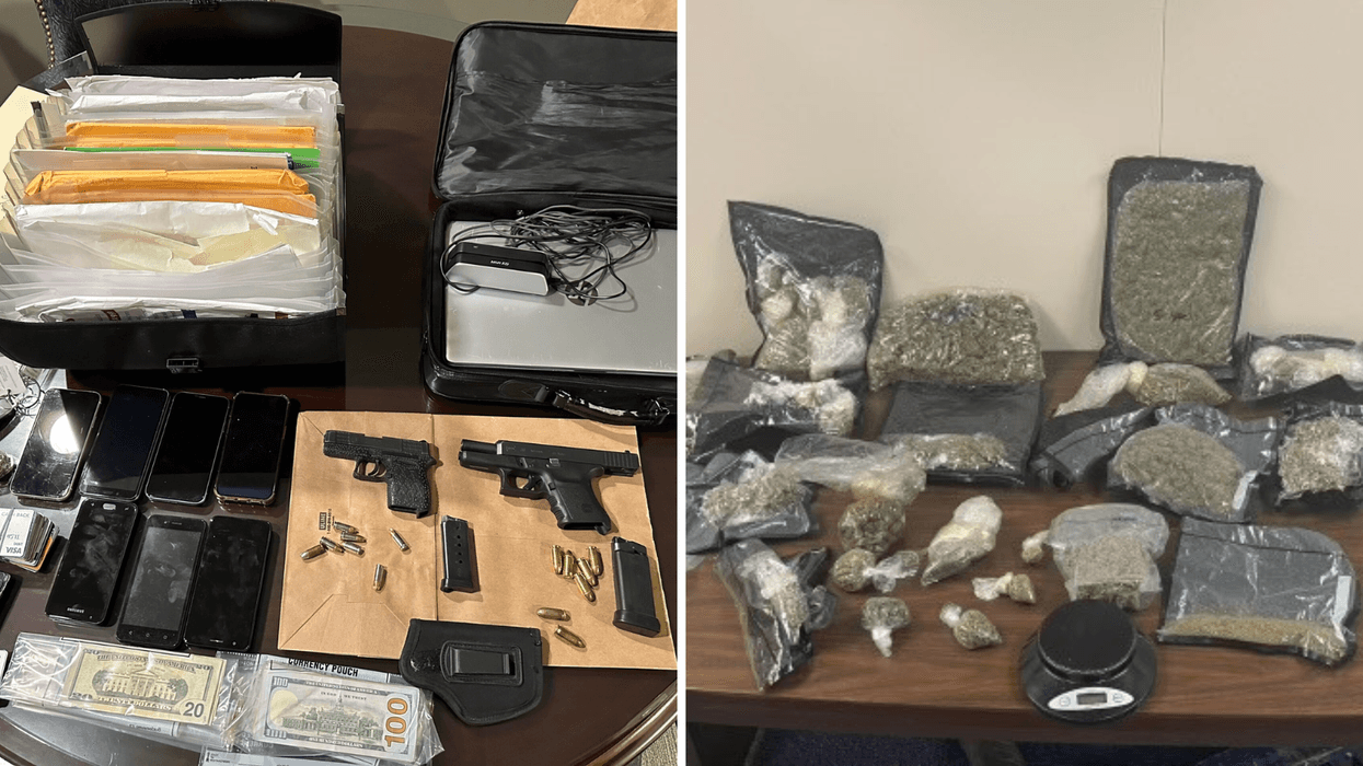 Stolen firearms, marijuana debit cards