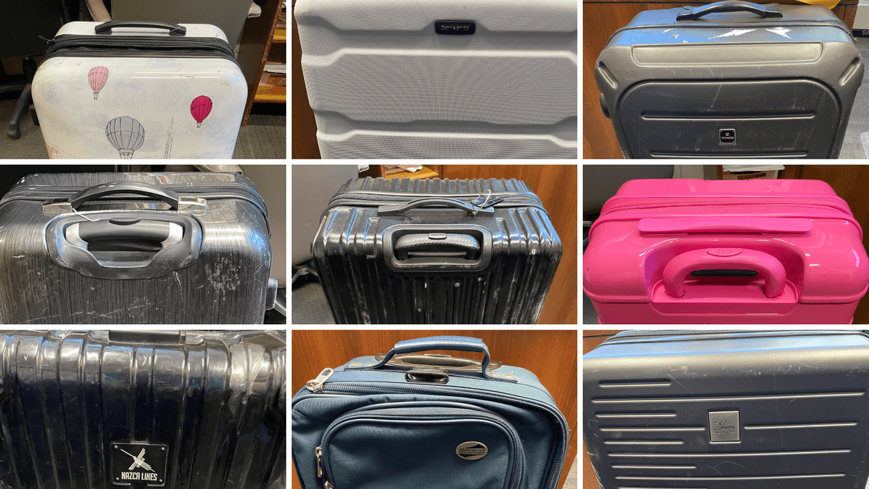 stolen luggage recovered