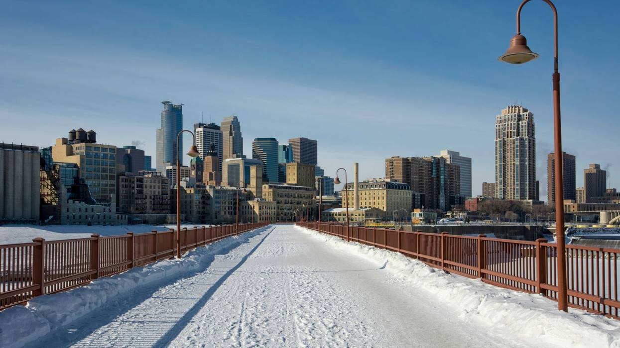 Stone arch bridge