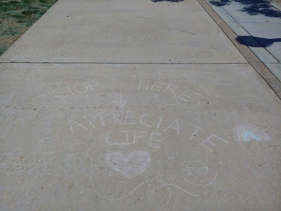 Stop and appreciate life