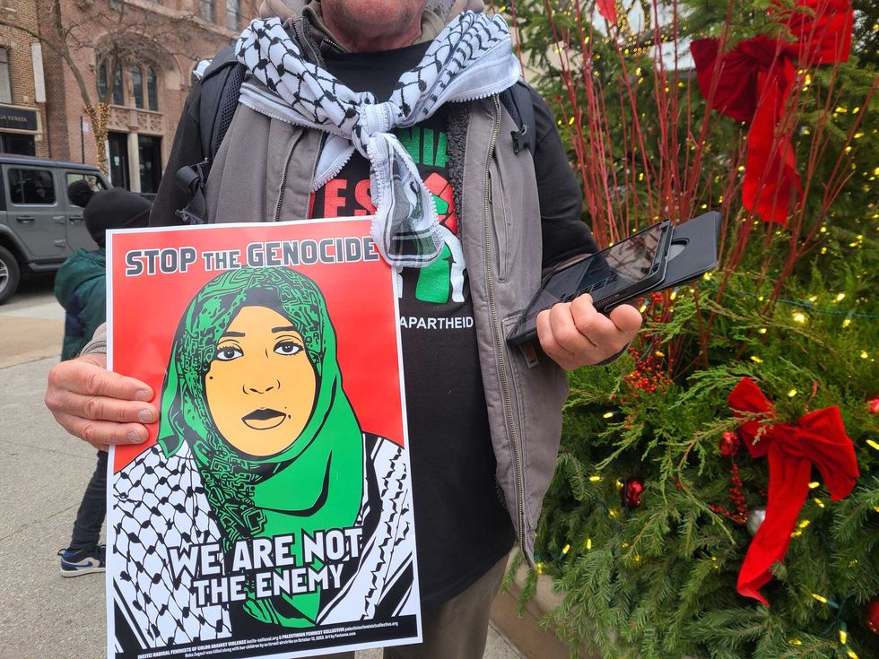 Stop the Genocide poster