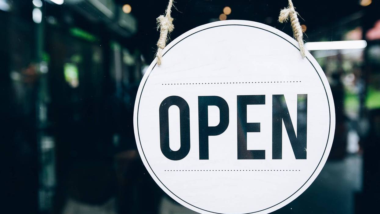 Store Front Open Sign