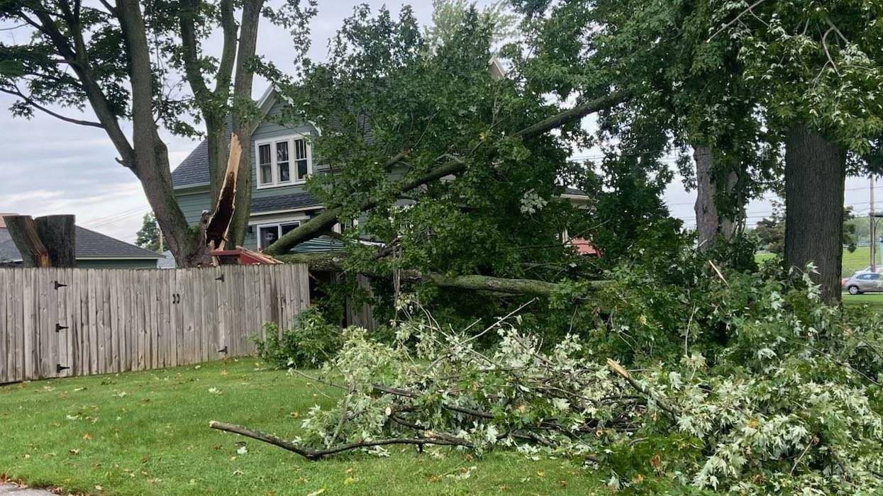 Storm damage