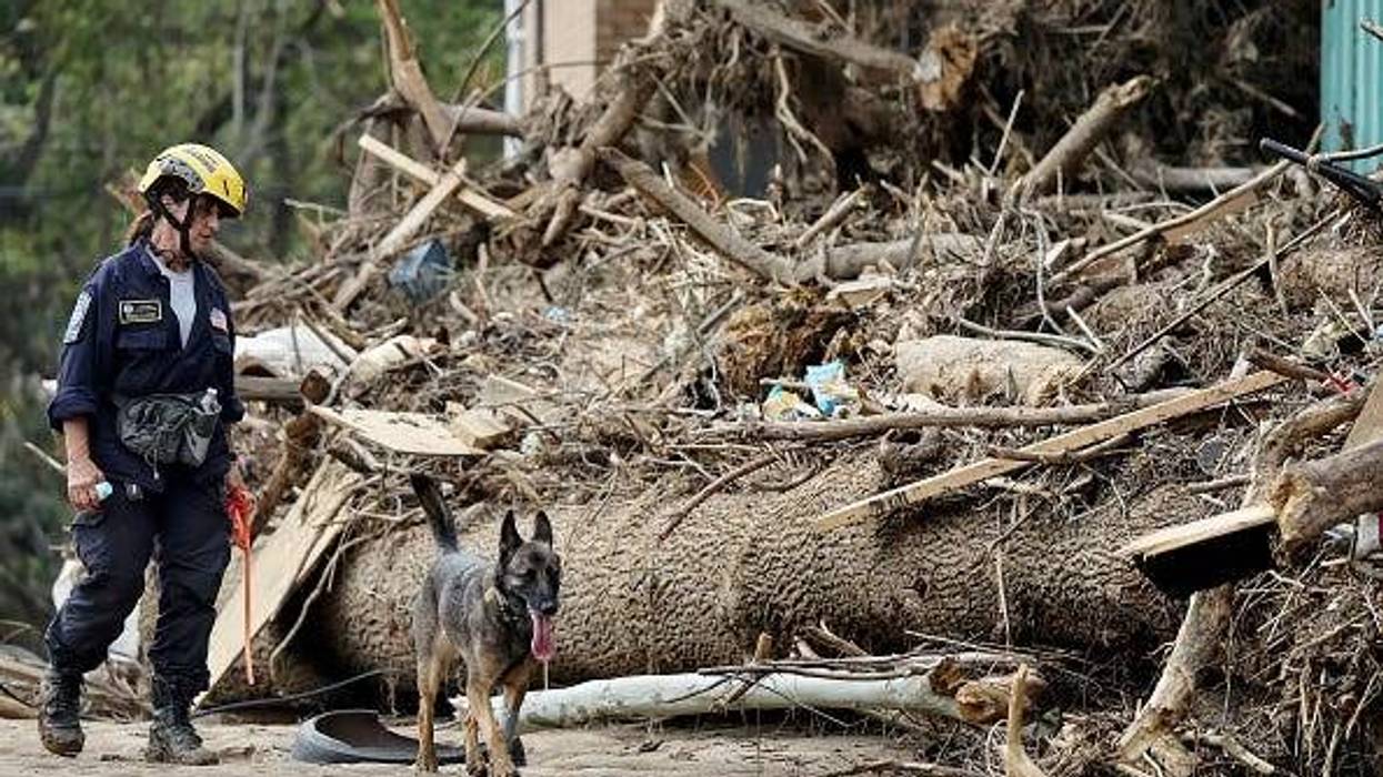 Storm Helene devastation