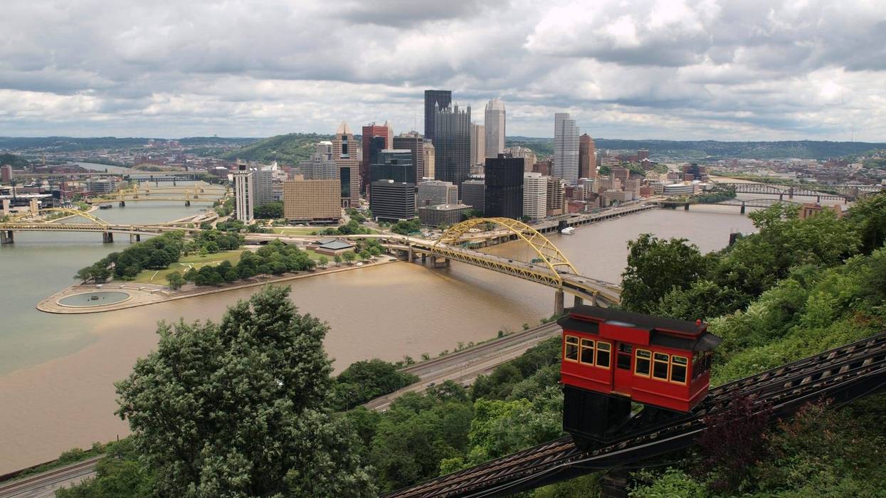Stormy day in Pittsburgh