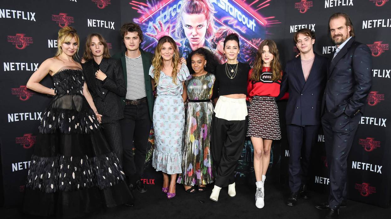 Stranger Things cast at the Season 3 premiere