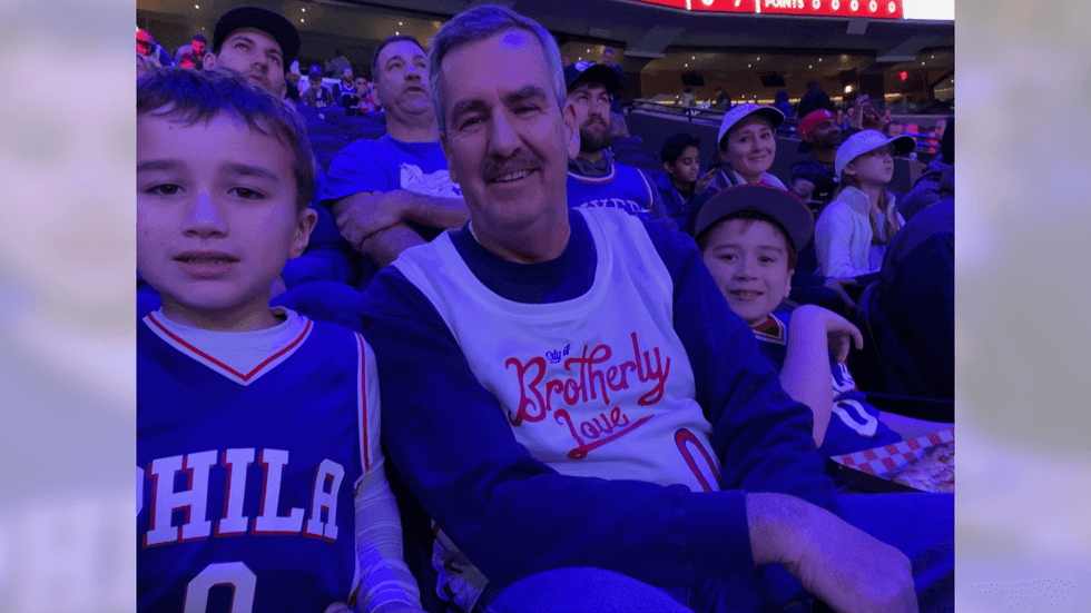 Strauss kids with their