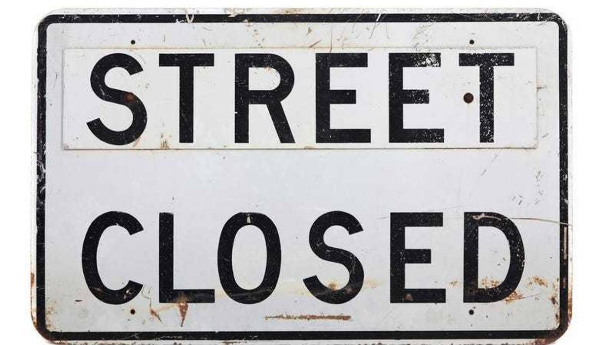 street closed