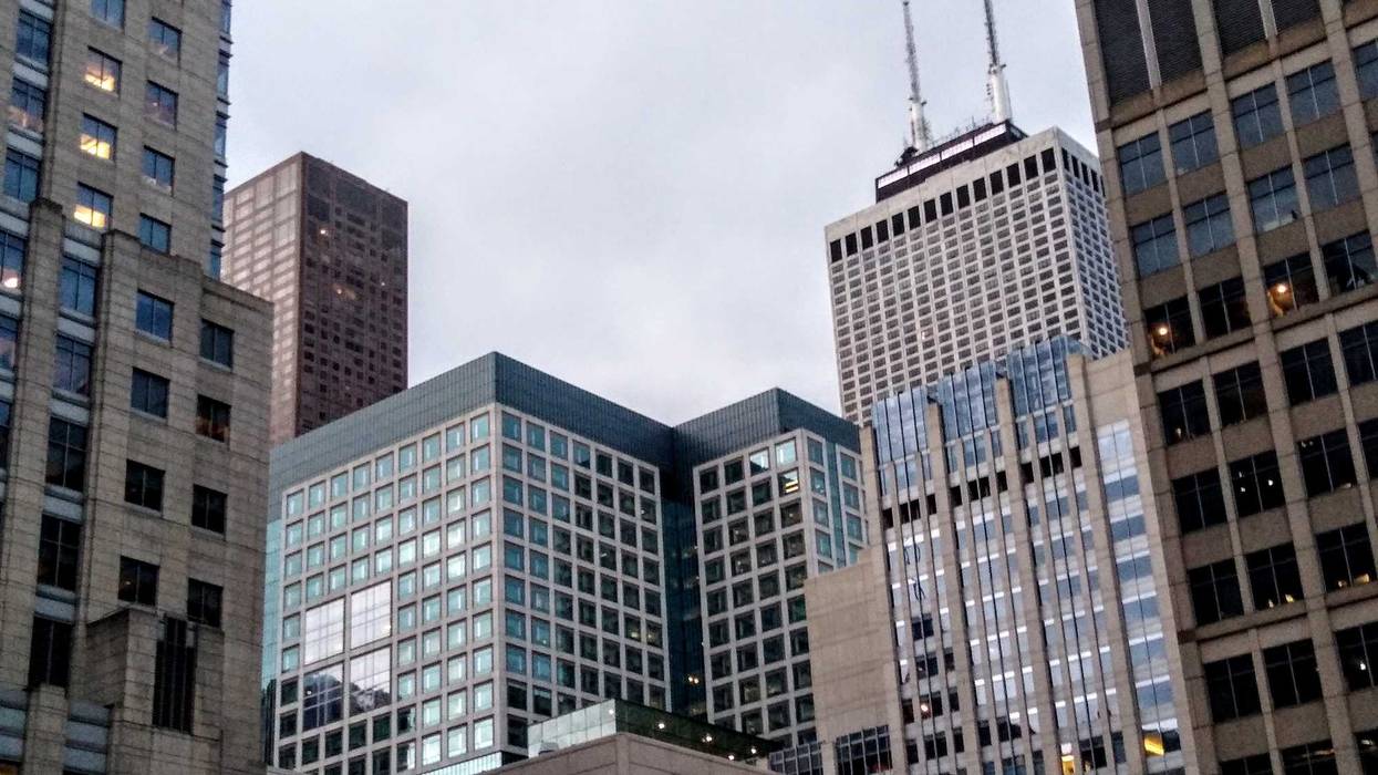 Streeterville neighborhood skyline