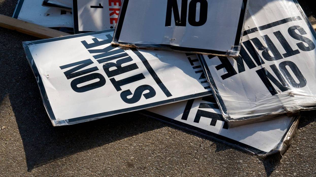 Strike signs