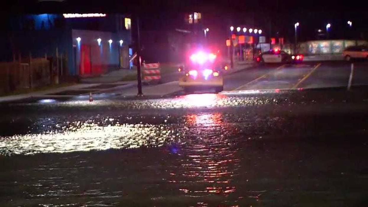 Strong winds knock out power to thousands