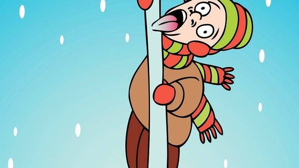 Stuck to Pole