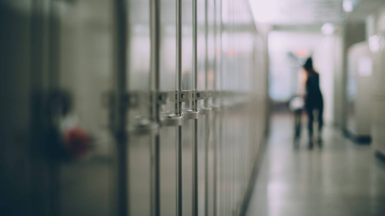 Students at South Lyon East High School were placed on lockdown Thursday morning after school officials were made aware of a message what was written in a bathroom.