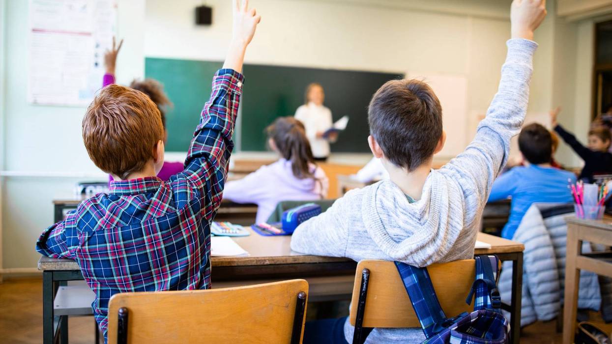 Students in classroom