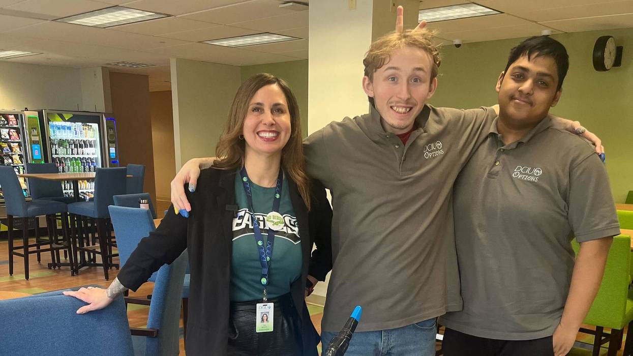 Students in DCIU’s Options program