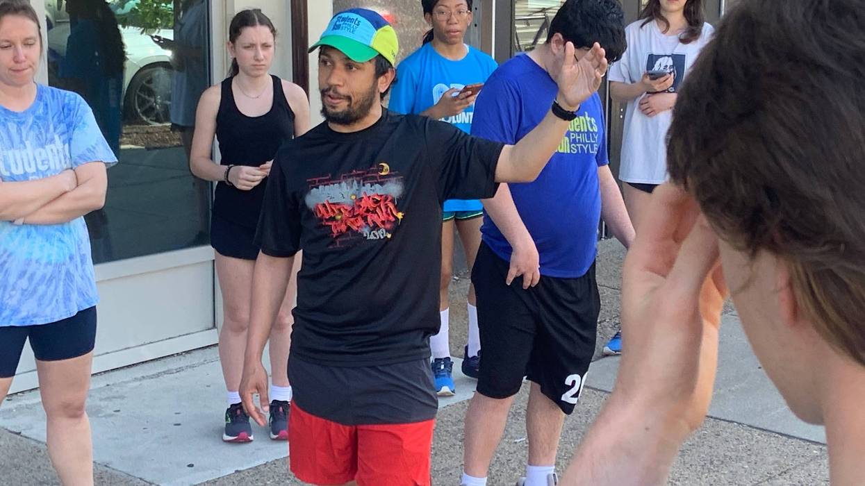 Students Run Philly Style