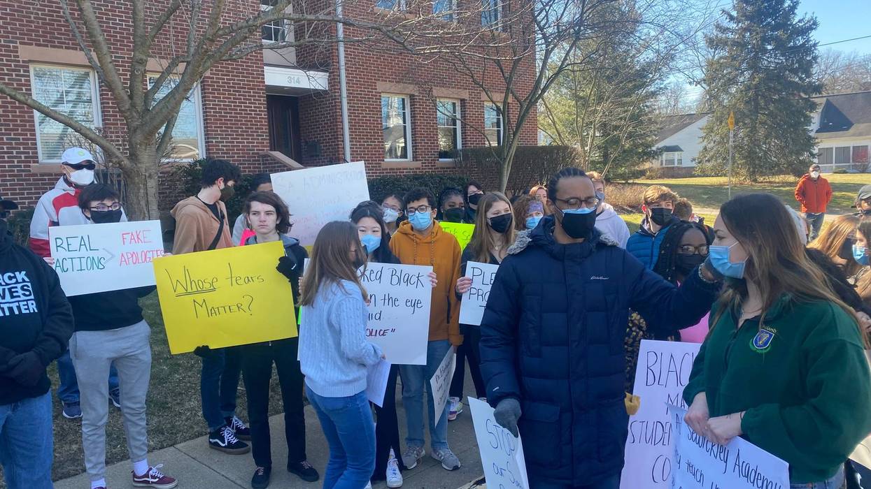Students walked out of Sewickley Academy Friday