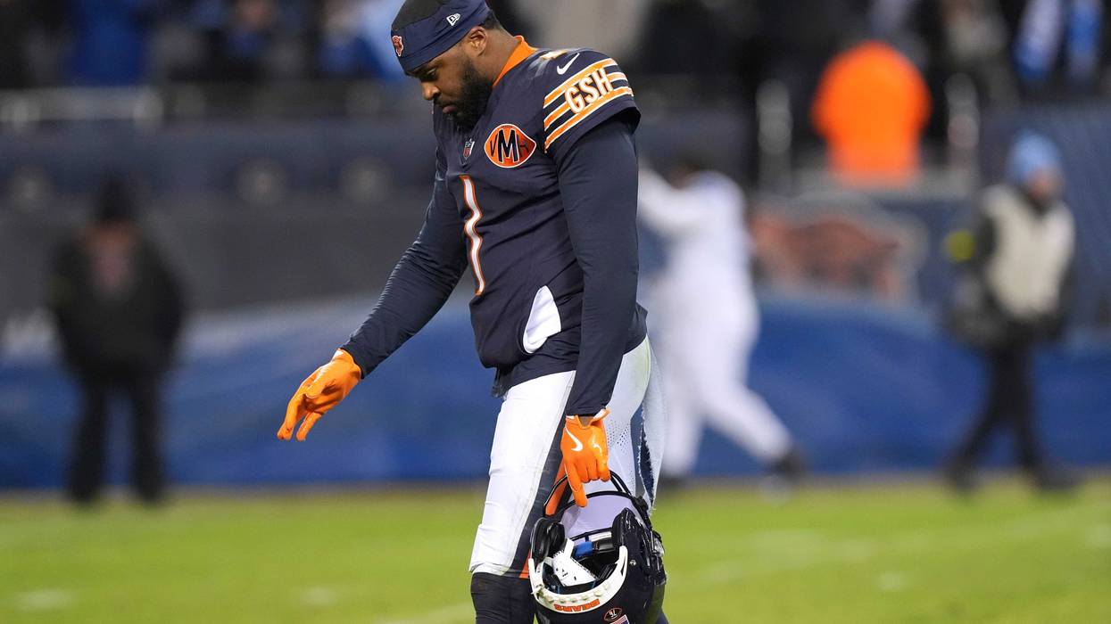 Submission Date Jan 4, 2026 6:43 PM Creation Date Jan 4, 2026 6:23 PM Photographer Nam Y. Huh Source AP Copyright Copyright 2026 The Associated Press. All rights reserved Credit ASSOCIATED PRESS Transmission Reference: IACN278 Byline Title: stf People Mentioned: Jaylon Johnson Location: Chicago, ILLINOIS, UNITED STATES Subjects: Football, Sports, NFL football