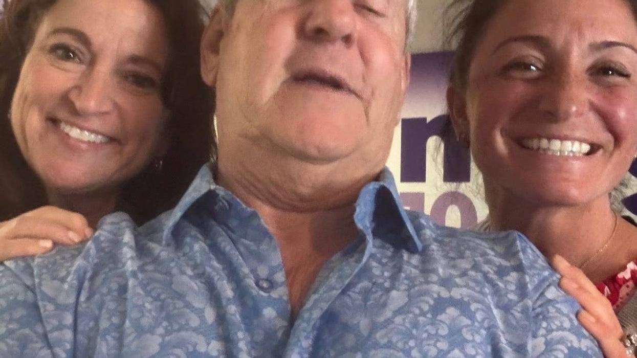 Sue, Lenny Clarke and Kendra