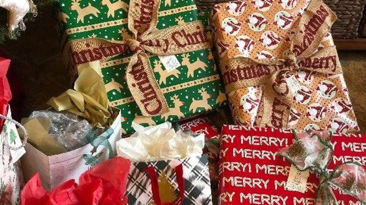 Sue's Gift Wrapping Skills