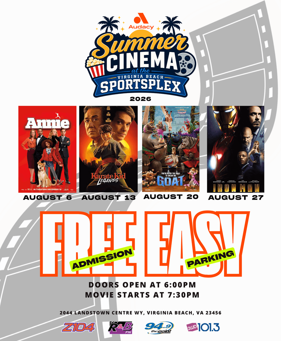 Summer Cinema 2026 flyer