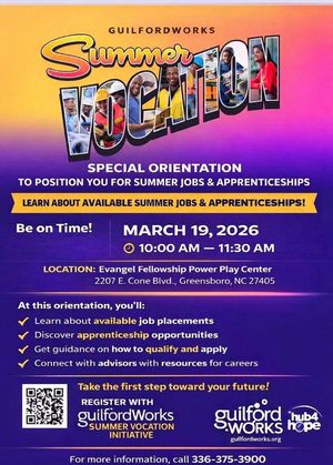 GuilfordWorks Summer Vocation