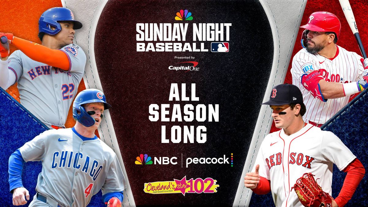 Sunday Night Baseball on NBC and Peacock