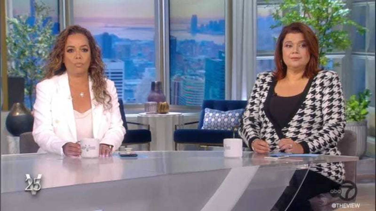 Sunny Hostin and Ana Navarro on "The View" on Sept. 24, 2021