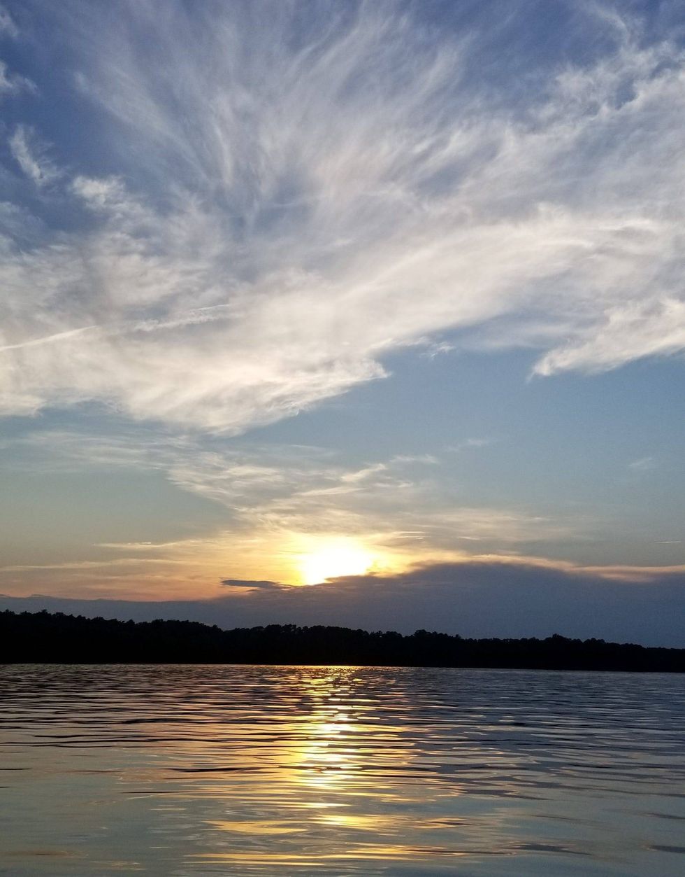 Sunset on High Rock Lake