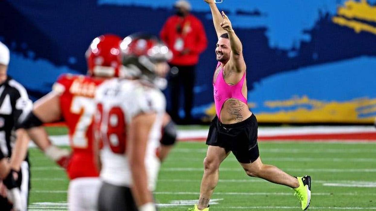 Super Bowl streaker, Super Bowl LV, Yuri Andrade