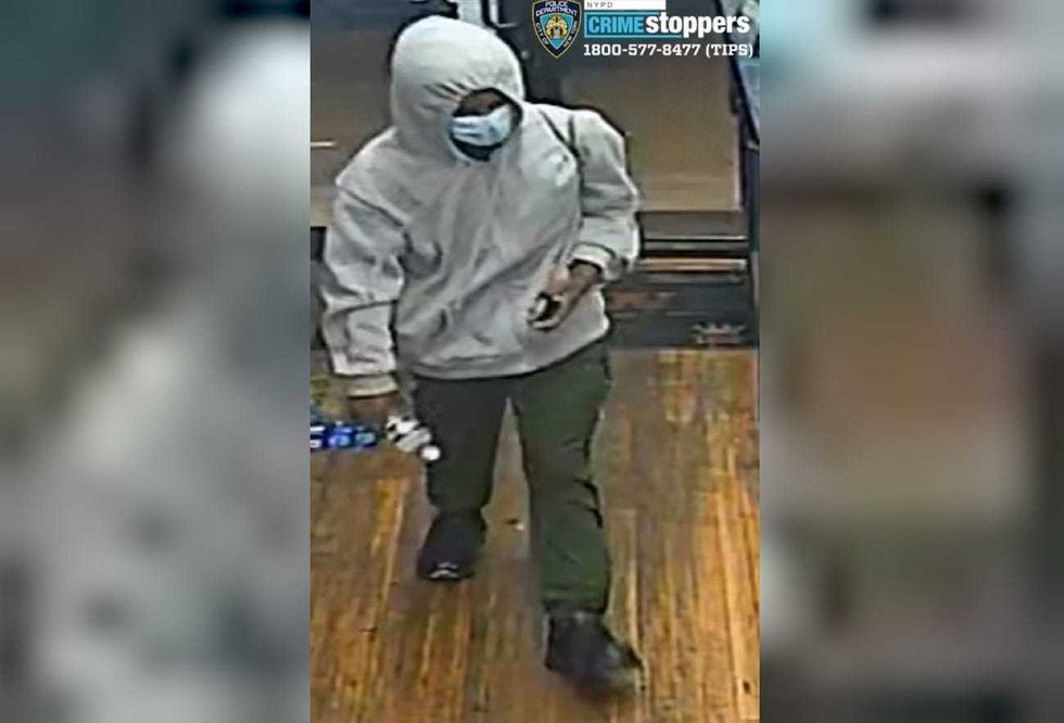 Surveillance footage allegedly shows Jakhi Lodgson-McCray, who is wanted by the NYPD