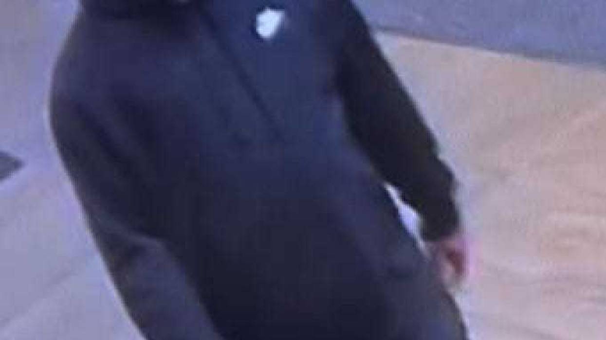 Surveillance footage of suspect