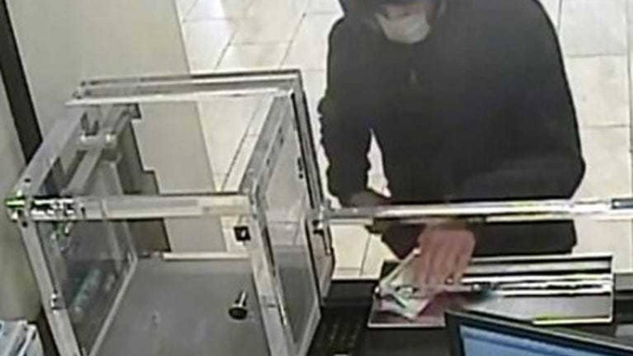 Surveillance image of suspect