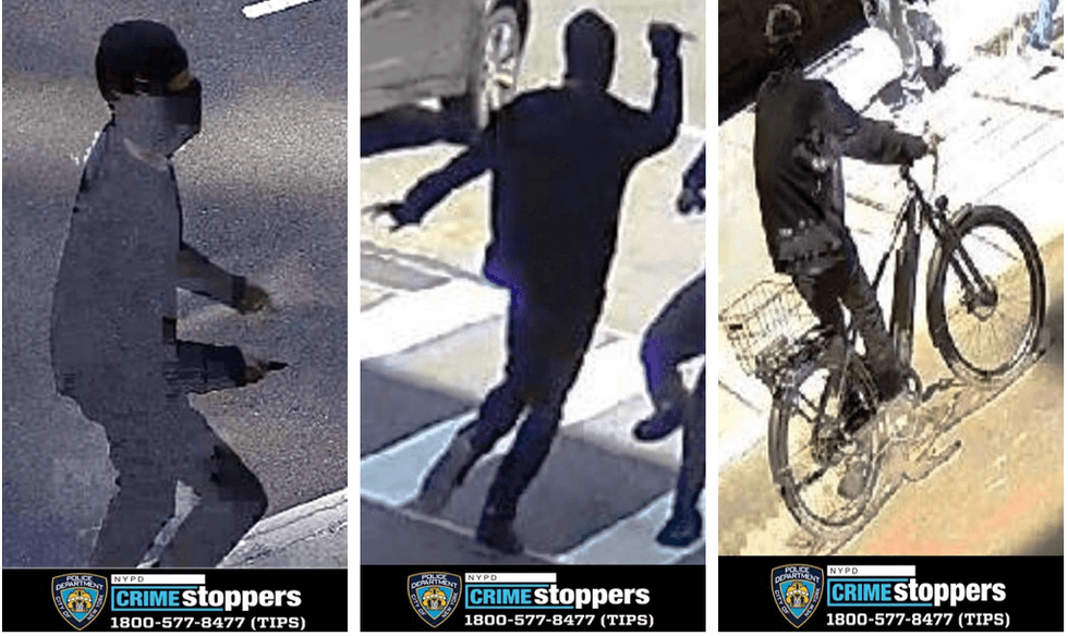 Surveillance images of suspect
