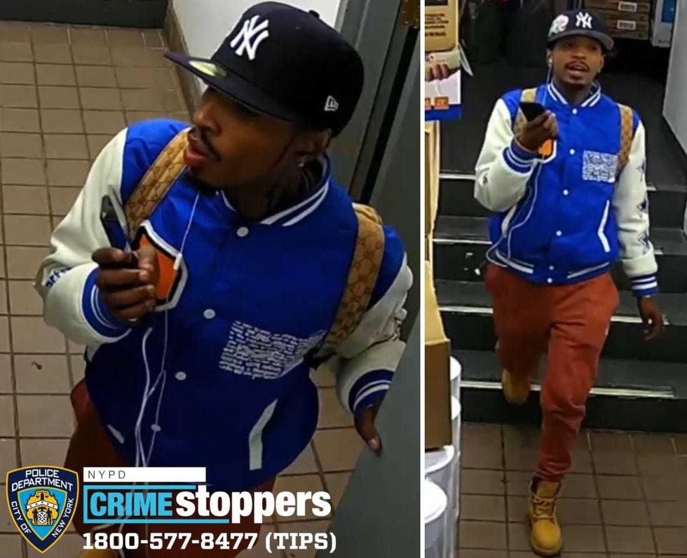Surveillance images of thief