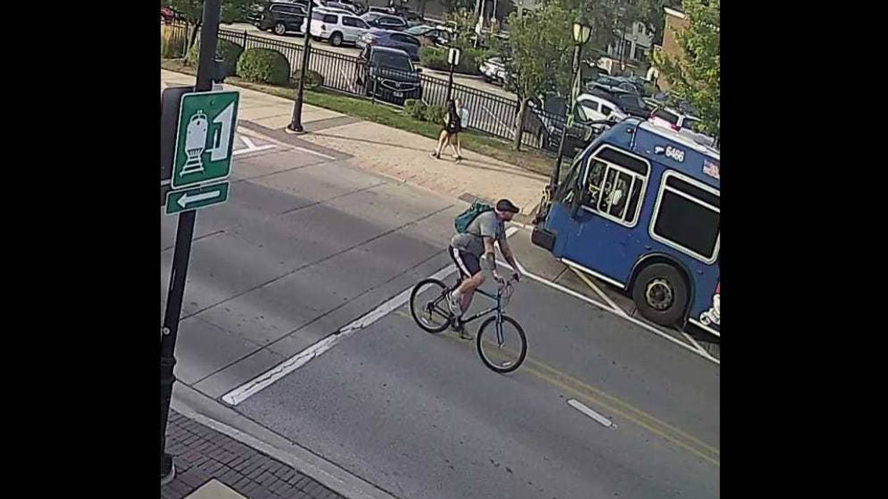 Surveillance photo of battery suspect