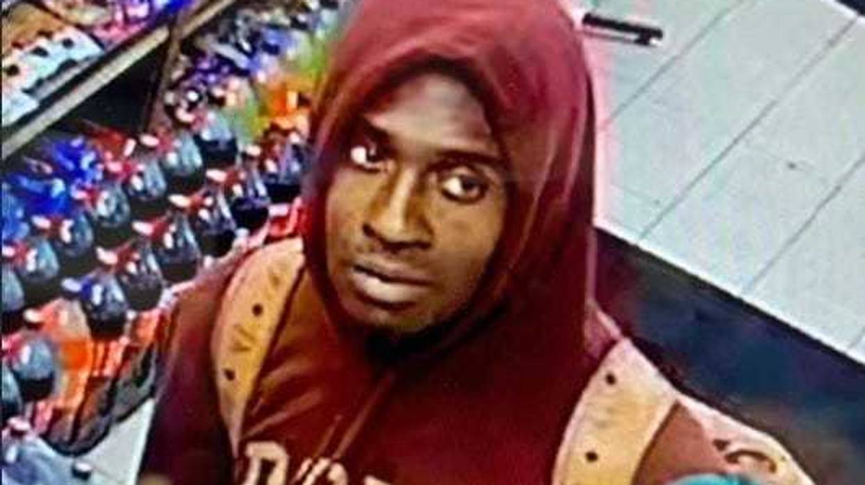Surveillance photo of the alleged arsonist that set a dog on fire on a Queens street last week, killing it.