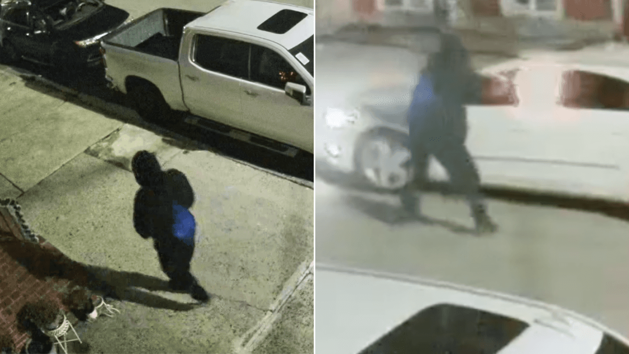 Surveillance video shows gunman wanted for deadly shooting in Norristown